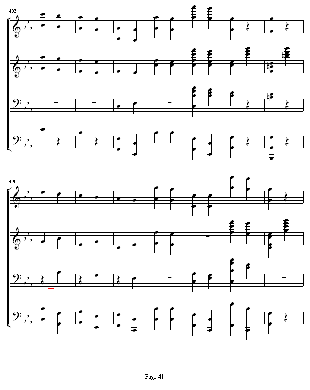命运交响曲 -（钢琴4手联弹）