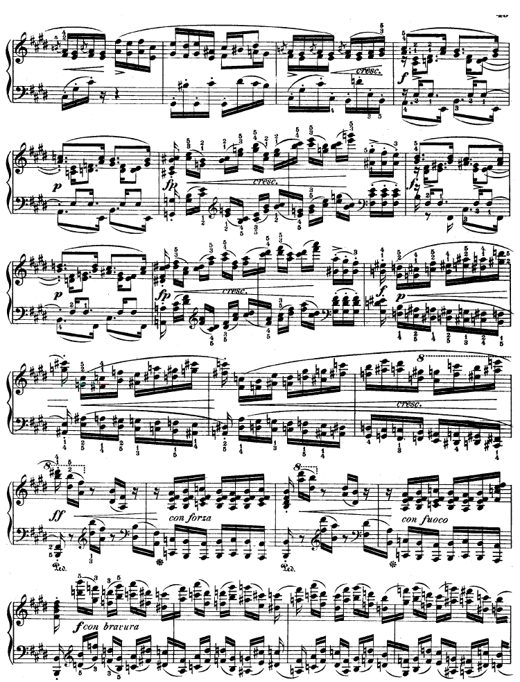 练习曲OP10No3《离别》