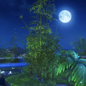 月光下的凤尾竹-钢琴谱