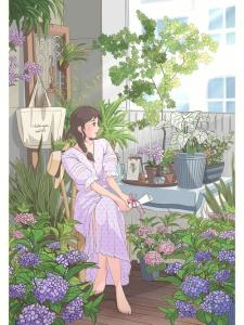 花房姑娘-钢琴谱