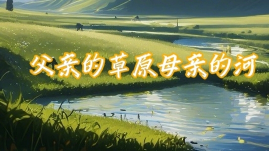 父亲的草原母亲的河-钢琴谱