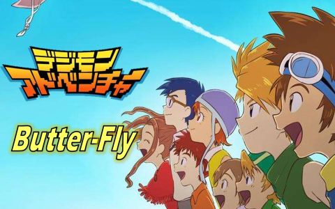 数码宝贝Butter-Fly(萨克斯版)-钢琴谱