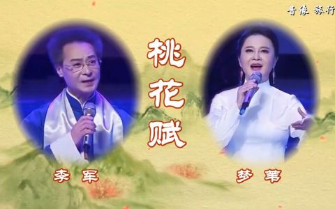 桃花赋-钢琴谱