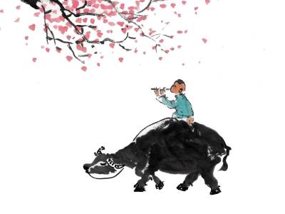 牧童(古筝版)-钢琴谱