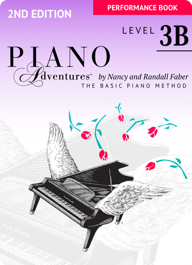 Piano Adventures Performance Book Level 3B (2nd Edition)（菲伯尔英文版）-钢琴谱