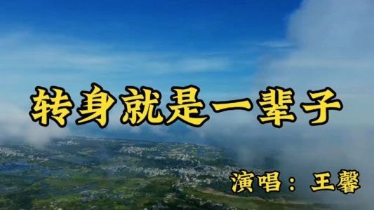 转身就是一辈子-钢琴谱
