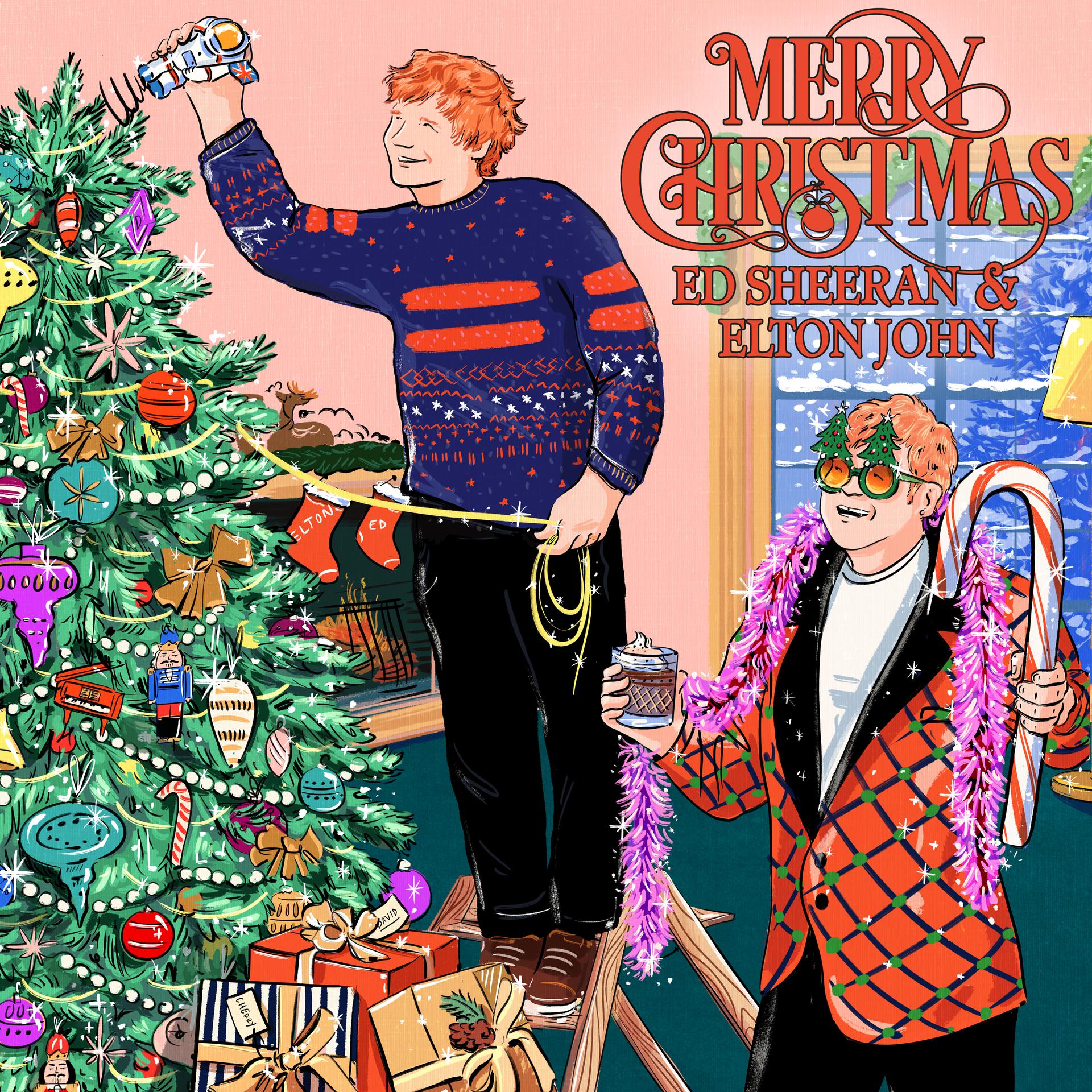 Merry Christmas-Ed Sheeran / Elton John-钢琴谱