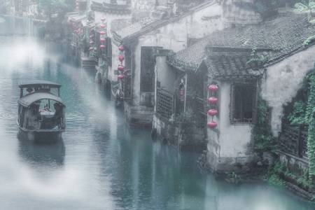 江南烟雨路-钢琴谱