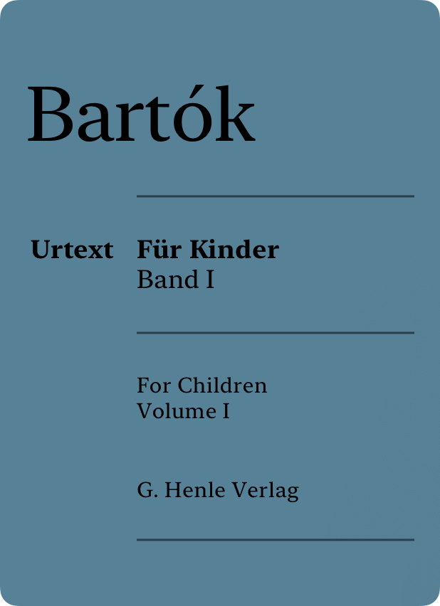 贝拉·巴托克 献给孩子们1钢琴谱