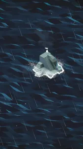 雨中孤岛-钢琴谱