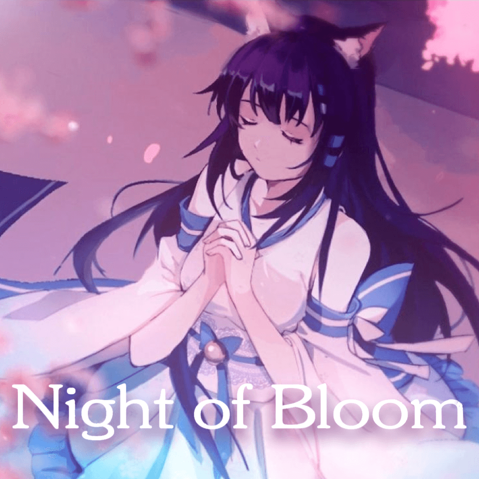国风&日系电音《Night Of Bloom》钢琴独奏-钢琴谱