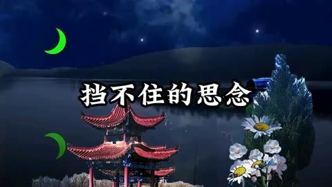 挡不住的思念-钢琴谱