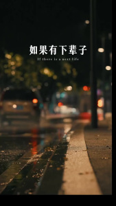 如果有下辈子-钢琴谱