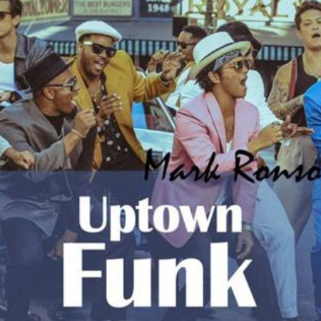 《Uptown Funk》简单版-钢琴谱