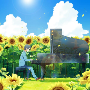 Summer-C调 (菊次郎的夏天)-钢琴谱