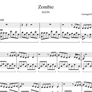 DAY6 - Zombie 钢琴谱-钢琴谱