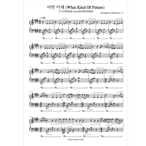 seventeen-钢琴谱