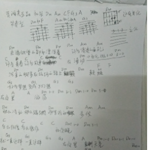 苦苦等待吉他谱