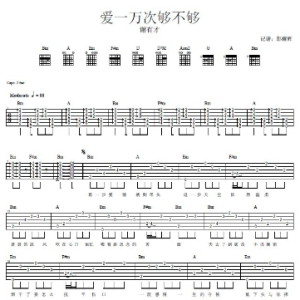 罗志祥够了吉他谱