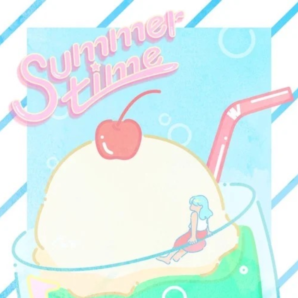 Kimi No Toriko - Summertime - 夏日时光 - 带指法 - 抖音-钢琴谱