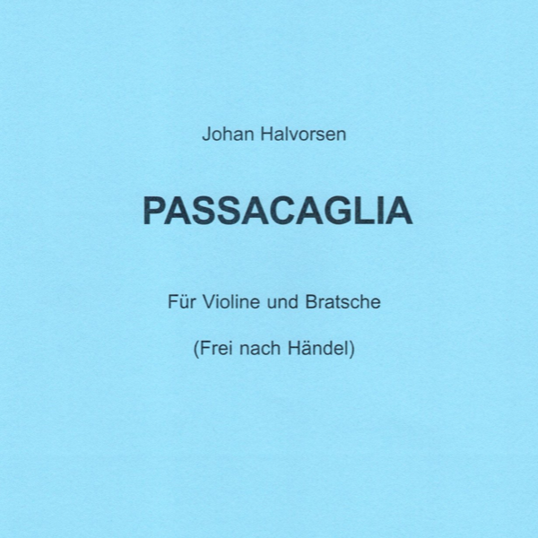 帕萨卡利亚（Passacaglia）完整版-钢琴谱