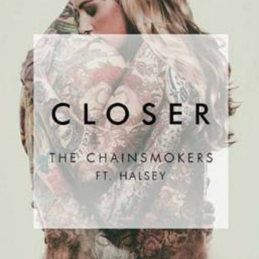 原调Closer 烟鬼The Chainsmokers&Halsey-钢琴谱