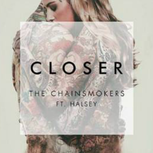 C调易弹Closer 烟鬼The Chainsmokers&Halsey-钢琴谱