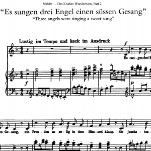 Es sungen drei Engie einen sussen Gesang-钢琴谱