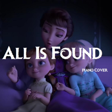 All Is Found 钢琴版