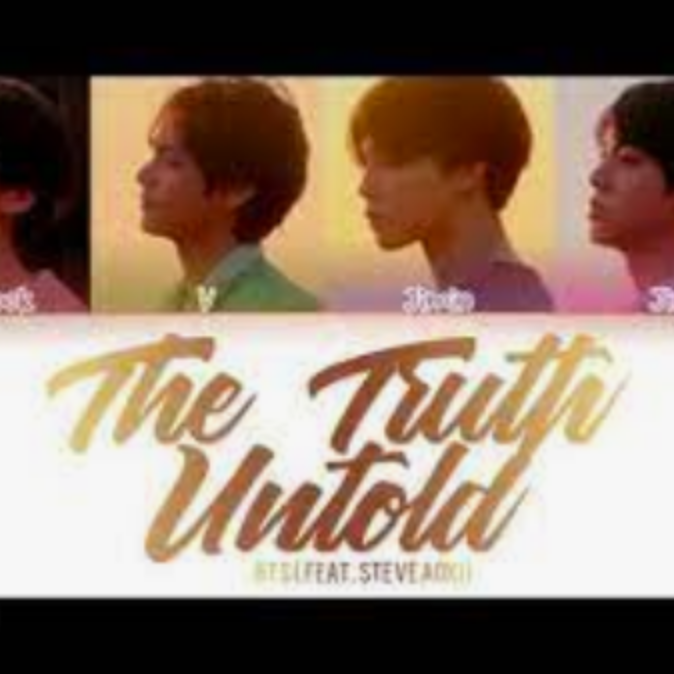 The Truth Untold - BTS-钢琴谱