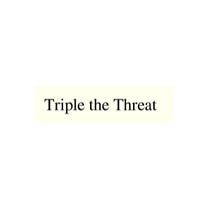 Triple the Treart-钢琴谱
