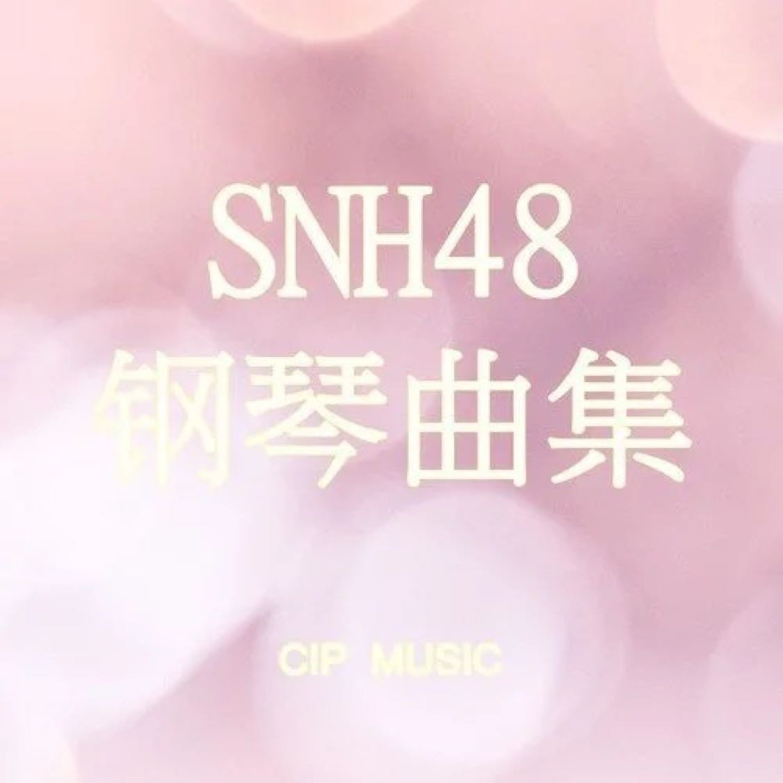 SNH48钢琴曲集-钢琴谱