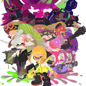 Splatoon BGMpiano sheet钢琴谱