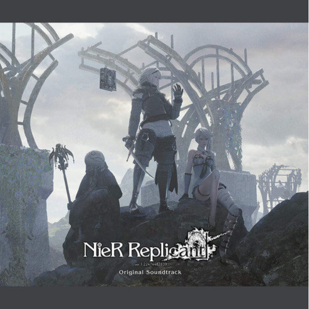 NieR Replicant OST《Ashes of Dreams English Verson》（三声部带歌词）尼尔：人工生命OST-钢琴谱