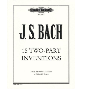 巴赫二部创意曲15首钢琴谱
