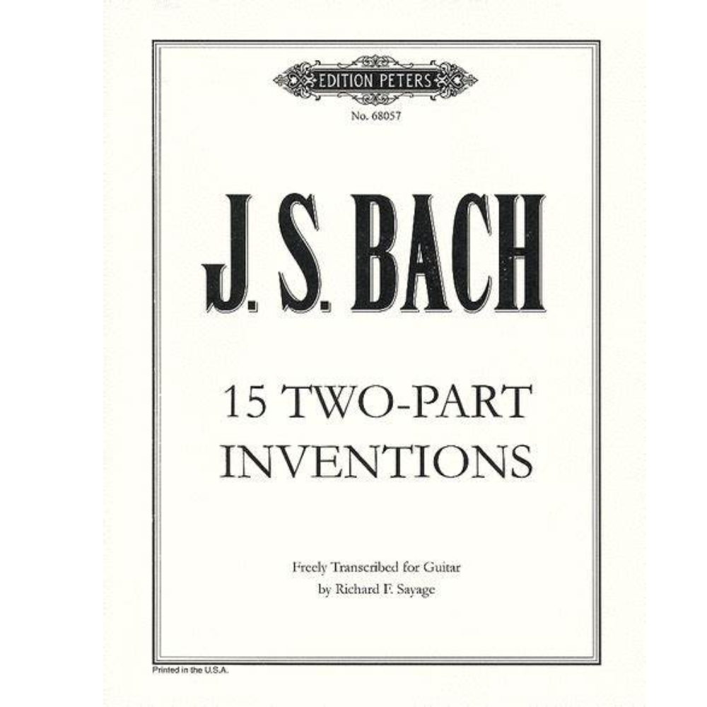 第八号巴赫二部创意曲F大调-钢琴谱