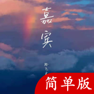 嘉宾吉他谱伤感