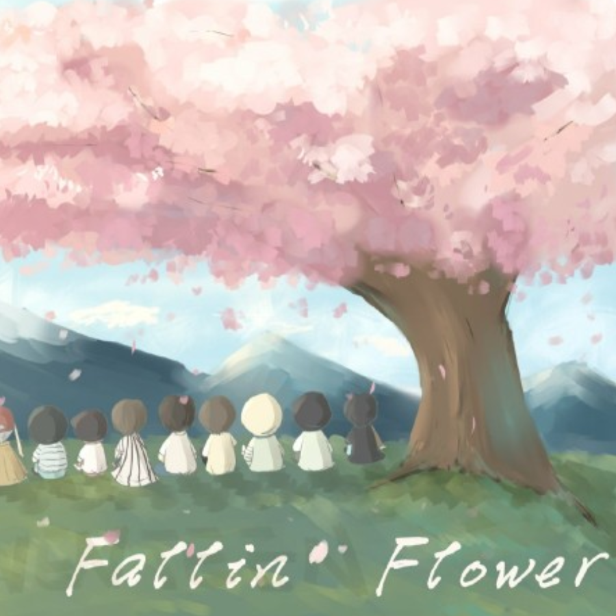 Fallin'Flower简易版光遇-钢琴谱