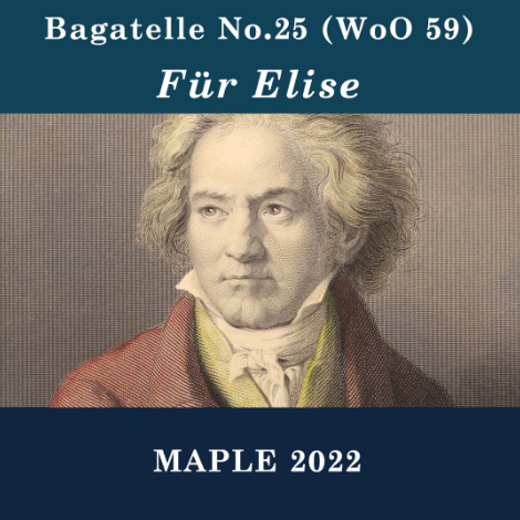 献给爱丽丝（Für Elise WoO 59）-钢琴谱