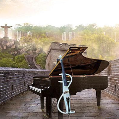 功夫魔琴KungFu Piano(Oogway Ascends)花滑王诗玥柳鑫宇组合音乐（功夫熊猫乌龟主题）