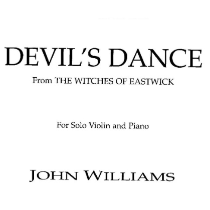 【小提琴与钢琴】Devil's Dance魔鬼之舞钢琴谱