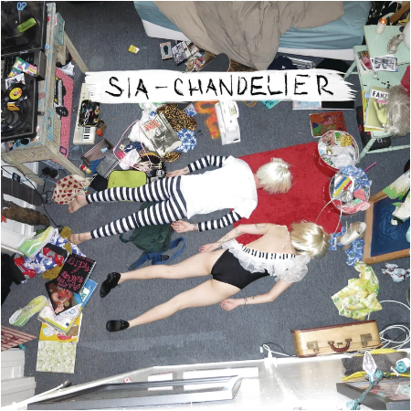 Chandelier【麦姐版弹唱】Sia「一撇撇耶」钢琴谱
