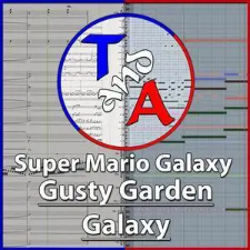 Gusty Garden Galaxy(风之花园银河)-超级马里奥银河(华丽钢琴独奏版）-钢琴谱