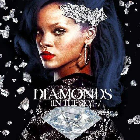 Diamonds (Rihanna)钢琴简谱 数字双手 Sia Furler/B Levin/M.S. Eriksen/T.E. Hermansen