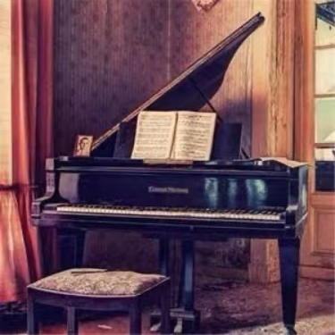 上世纪的童话 -雷诺儿 C调钢琴独奏谱钢琴谱