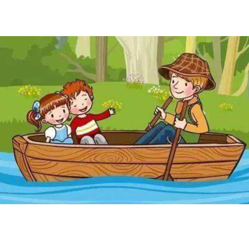 《划小船》简单易弹好听儿童初学-钢琴谱