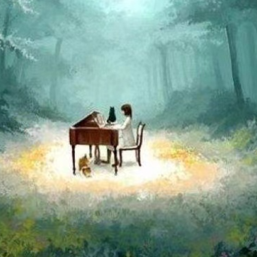 开花的天空庭园-Daydream钢琴谱-钢琴谱