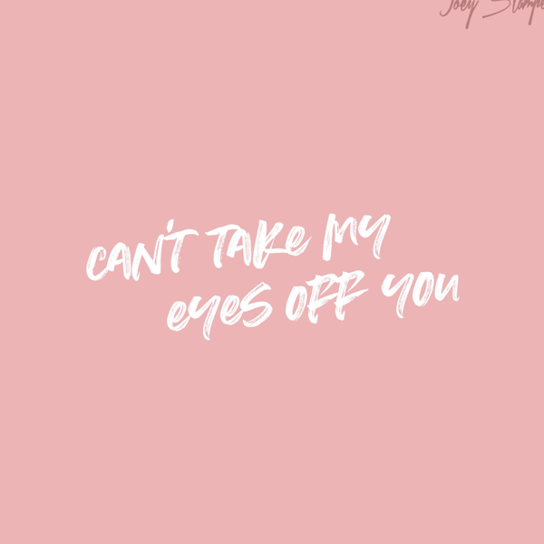 Can’t take my eyes off you(简易版）-钢琴谱