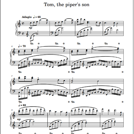 with the wind/Tom, the Piper's Son