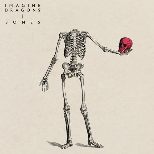 梦龙乐队Imagine Dragons《Bones》入门C调简单版-钢琴谱
